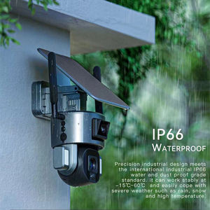 Cámara Solar HD de Doble Pantalla 4K con Wifi, Zoom Óptico 10X, Cámara IP PTZ CCTV para Exteriores con Visión Nocturna - Product Image 5
