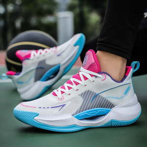 Nouvelles chaussures <span class=keywords><strong>de</strong></span> basket respirantes en mesh <span class=keywords><strong>de</strong></span> haute qualité, ultra-légères, lumineuses, à lacets, tendance, Zapatillas Hombre - Product Image 3