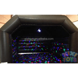 Club <span class=keywords><strong>de</strong></span> nuit gonflable pour fête dans <span class=keywords><strong>la</strong></span> cour, tente <span class=keywords><strong>de</strong></span> salon VIP gonflable dorée, bar gonflable pour fête sur <span class=keywords><strong>la</strong></span> pelouse - Product Image 5