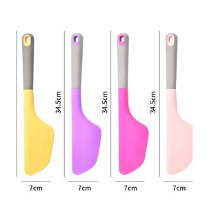 Extra-large <b>Silicone</b> Baking Spatula Non-stick Butter Jam Cream Spatula Cake Decoration <b>Tool</b> Heat-resistant Kitchen Cooking <b>Tool</b> - Product Image 6
