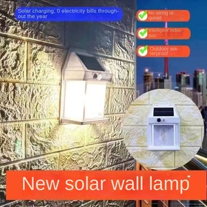 Ngoài trời không thấm nước dẫn Đèn tường đôi đầu chiếu sáng sáng tạo nhôm vuông thiết kế đơn giản cho ban công sân thượng lối đi - Product Image 6