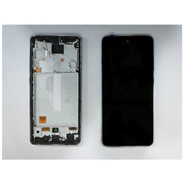 6.5" AMOLED Screen Frame Complete for for A52 5G A526B Touch Display Panel Digitizer Assembly Replacement 1 Year Warranty
