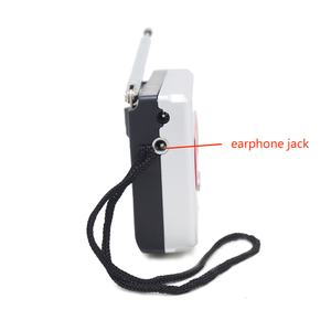 วิทยุพกพาขายดี ใช้งานง่าย ฟังได้ทั้ง FM AM เสียงดัง พร้อมไฟกระพริบ และช่องเสียบ AUX - Product Image 3