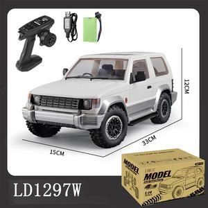 LD1297B LD1297W 1/ 14 2.4G RC Off-road Climbing Car With Lighting Variable Speed Car Four Wheel Drive Drift Racing Model <b>Toy</b> Car - Product Image 3