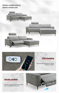 <span class=keywords><strong>Canapé</strong></span> inclinable en forme de L Ensemble de <span class=keywords><strong>canapé</strong></span> en forme de L Mobilier Tissu Salon Moderne Inclinable <span class=keywords><strong>2</strong></span> 3 Places <span class=keywords><strong>Canapé</strong></span> inclinable électrique <span class=keywords><strong>d</strong></span>'<span class=keywords><strong>angle</strong></span> - Product Image 3