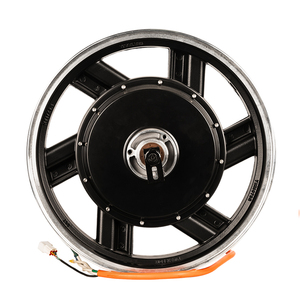 Moteur de moyeu BLDC haute puissance 4000W sur mesure d'usine pour moto, compatible jantes nues 17 pouces-3.5 - Product Image 2