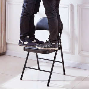 Venta al por mayor, sillas de conferencia baratas, sillas plegables, sillas de espera de metal - Product Image 3