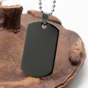 Etiqueta personalizada para perro, revestimiento <span class=keywords><strong>de</strong></span> sublimación blanco militar, barato - Product Image 5