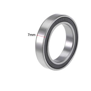 Rodamientos de Eje Delantero para Bicicleta 6805RS 25x37x7mm Rodamientos de Bolas de Pared Delgada 68052RS para Bicicleta - Product Image 1