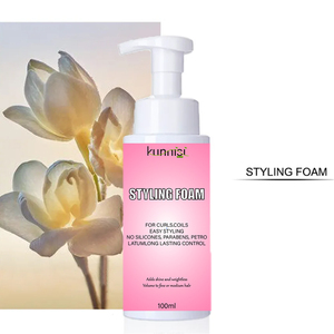 <span class=keywords><strong>Mousse</strong></span> <span class=keywords><strong>coiffante</strong></span> organique en <span class=keywords><strong>mousse</strong></span> de marque privée OEM pour raidir les cheveux naturellement bouclés et permanentés qui définissent les boucles - Product Image 5