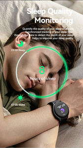 Dernière montre connectée X37 avec écran TFT étanche IP68, suivi de la forme physique et du sommeil, réveil, charge magnétique, montre de sport - Product Image 5