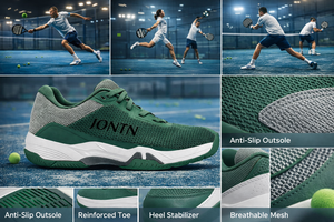 Zapatillas de Pádel Multi-Court Ligeras y Transpirables para Verano, Venta al por Mayor de Fábrica, con Absorción de Impactos para Jugadores de <span class=keywords><strong>Club</strong></span>, Diversificadas - Product Image 2