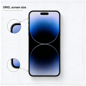 หน้าจอสัมผัสดิจิตอล OLED แบบนุ่มพิเศษขนาด 6.9 นิ้ว สำหรับเปลี่ยนจอแสดงผล 17 <span class=keywords><strong>Pro</strong></span> Max รับประกัน 1 ปี OEM ขายส่ง - Product Image 3