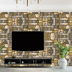 Papel tapiz autoadhesivo, rollo de pegatina 3D, pegatinas de papel tapiz <span class=keywords><strong>Para</strong></span> Pared - Product Image 6