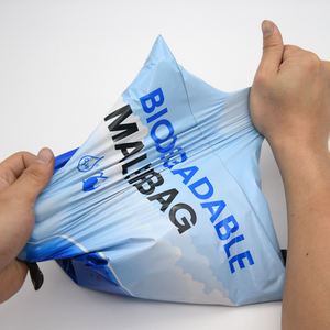 โพลีเมอร์ย่อยสลายได้,ถุงไปรษณีย์แบบย่อยสลายได้ทางชีวภาพโลโก้ที่กำหนดเอง RTS เป็นมิตรกับสิ่งแวดล้อมย่อยสลายได้10X13 - Product Image 5