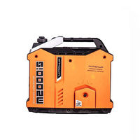 Générateur portable à essence silencieux à inverseur monophasé BISON CHINA BS-34 3.2/3.5KW 14.5A 50/60Hz 3600RPM avec réservoir de carburant de 8.3L