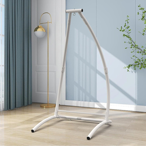 <span class=keywords><strong>Silla</strong></span> de <span class=keywords><strong>hamaca</strong></span> <span class=keywords><strong>tipo</strong></span> C con soporte, <span class=keywords><strong>silla</strong></span> <span class=keywords><strong>colgante</strong></span> de alta resistencia de Metal con soporte, <span class=keywords><strong>silla</strong></span> de <span class=keywords><strong>hamaca</strong></span> para interior y exterior para terraza de balcón - Product Image 5