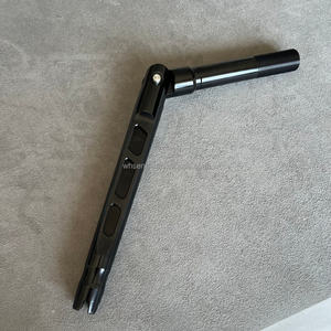 Canne à pêche SEEHOO de haute qualité, réglable, droite et courbée, 47 cm, avec poignée en métal, pour la pêche à la traîne en haute mer. - Product Image 1