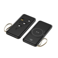 Batterie externe magnétique mini portable 10000mAh, alimentation rapide Type-C