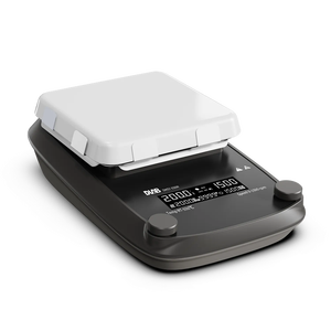 Plaque chauffante en verre céramique LCD Veidt Weighing DLAB DHP4-550 avec minuterie, agitateur magnétique de laboratoire scientifique, prix - Product Image 3