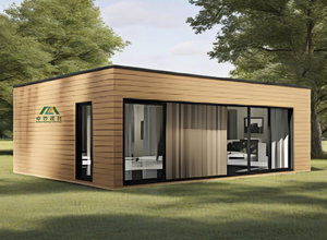 Maison préfabriquée contemporaine écologique à énergie solaire, panneau sandwich, imperméable, hôtel, appartement, cabine modulaire, maison - Product Image 3