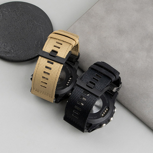 Bracelet QuickFit 22mm 26mm Bracelet en nylon pour montre <span class=keywords><strong>Garmin</strong></span> Tactix <span class=keywords><strong>Fenix</strong></span> <span class=keywords><strong>7X</strong></span> <span class=keywords><strong>Pro</strong></span> instinct 2X <span class=keywords><strong>Solar</strong></span> Forerunner 965 - Product Image 4