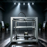 Impresora 3D FDM de Gran Formato, Volumen de Impresión de 1000 mm, Marco Abierto, Alta Velocidad, Filamento de 2.85 y 3.5 mm, Máquina de Impresión Industrial