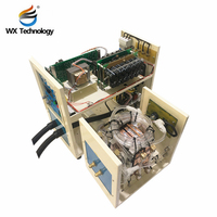 Machine de chauffage par induction à haute fréquence pour barres d'acier