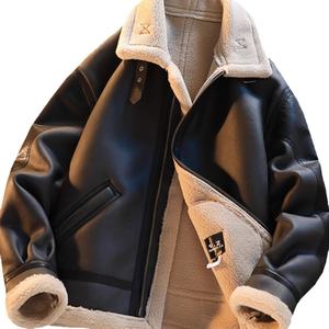 Мужская зимняя куртка из оленьей кожи - Product Image 1