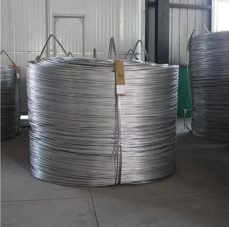 चीन निर्माता उच्च गुणवत्ता 99.99% शुद्ध एल्यूमीनियम तार 0.2 मिमी- 6.0 मिमी अल रॉड