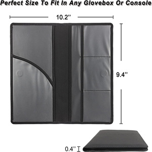 Portadocumentos para Auto, Camioneta o Remolque, con Logotipo Personalizado, para Seguro y Registro, a la Moda, Impermeable, para Documentos Esenciales - Product Image 5