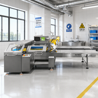 Machine d'emballage horizontale RHZB600 pour barres énergétiques, pâtisseries et snacks, avec emballage et scellage automatiques