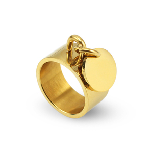 316L Stainless Steel Women Jewelry 10mm Wide Cocktail Can Engrave <strong>Ring</strong> Polish Silver Color Round Charm <strong>Rings</strong> <strong>Size</strong> 6 7 8 9 10 <strong>11</strong> - Product Image 1