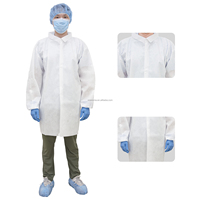 Batas de Laboratorio y Ropa de Trabajo Desechables, Venta Directa de Fábrica China, Procesamiento OEM, Bajo Precio y Buen Servicio, ISO 13485