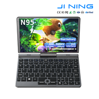 Nouvel ordinateur portable convertible 2 en 1 haute performance avec écran tactile de 8 pouces 1280*800, processeur Intel N95, Windows 11 Pro, haut-parleurs à double canal, pour les professionnels
