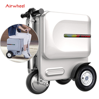 2024 nouveau design SE3 MiniT smart mobile réglable barre bagages scooter USB connexion valise scooter mobilité scooter
