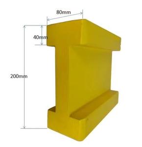 Trave H20 con Coperture <span class=keywords><strong>in</strong></span> Plastica Rossa per Materiali da Costruzione - Product Image 1