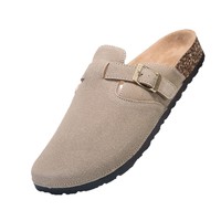 Sandales unisexes classiques à bout fermé en PU avec semelle extérieure en EVA, grandes tailles 40-47, décontractées, pour l'extérieur, pour couples