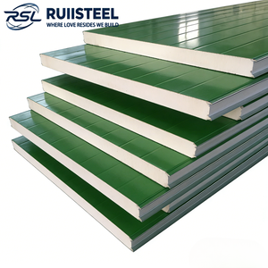 Panneaux sandwich en polyuréthane PU légers pour hôtels, chambres, salons et murs pour la décoration <span class=keywords><strong>intérieure</strong></span> - Product Image 1