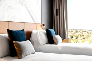 Meubles de chambre contemporains pour hôtel de style resort côtier aux Maldives, ensemble complet de mobilier de chambre d'hôtel neuf - Product Image 2