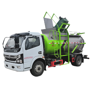 Camion per il Trasporto di Rifiuti Alimentari da Cucina da 8 Metri Cubi a Prezzo di Fabbrica - Product Image 1