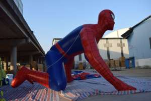 Tùy chỉnh <span class=keywords><strong>Inflatable</strong></span> phim hoạt hình <span class=keywords><strong>Inflatable</strong></span> Spider người đàn ông Mô hình nhân vật <span class=keywords><strong>Inflatable</strong></span> quảng cáo cho cho quảng cáo bên câu lạc bộ trang trí - Product Image 4