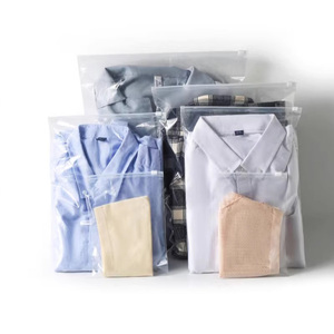Custom Size PE Plastic Zip Lock <strong>Bags</strong> Reusable Logo Printed <strong>OPP</strong> <strong>Bags</strong> with PVC Ziplock for Garments Packaging for Underwear - Product Image 1