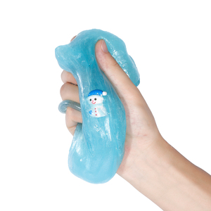 Wonderful Eco-friendly Snowflake DIY Playdough & Slime Non-Toxic Handmade <b>Crystal</b> Putty for Kids - Product Image 4