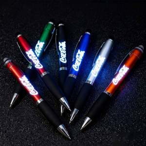 Bolígrafo con Pantalla Táctil LED al por Mayor, Bolígrafo de Alta Calidad con Logotipo Láser Personalizado, Bolígrafo con Punta de Bola para Regalo Promocional - Product Image 1