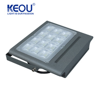 Projecteurs LED Extérieurs en Aluminium Coulée, Réponse Rapide, Lumière Blanche Chaude 50W