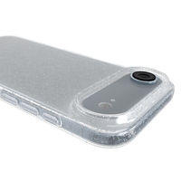 Coque arrière transparente en TPU souple avec strass scintillants pour iPhone 17 Air – Étui de protection pour fille avec diamants