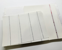Chaofa - Fil de sécurité personnalisé - 75% coton - 25% lin - Embossage holographique - Anti-contrefaçon - Impression de billets - Carton