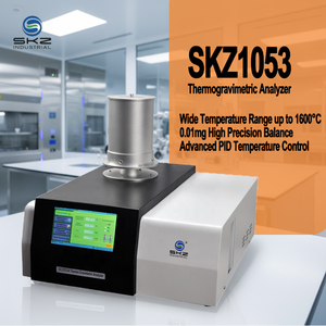 SKZ1053A Eenvoudig te bedienen geïmporteerde ARM-<span class=keywords><strong>processor</strong></span> Vierkanaals sampling 1150°C temperatuurbereik Thermo-gravimetrische analysator (TGA) - Product Image 1