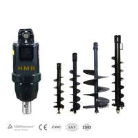 Tarière hydraulique pour excavatrice - Fournisseur d'accessoires de tarière pour excavatrice pour le piegeage, le forage de sols et le creusement de trous pour poteaux sur mini-chargeuse compacte